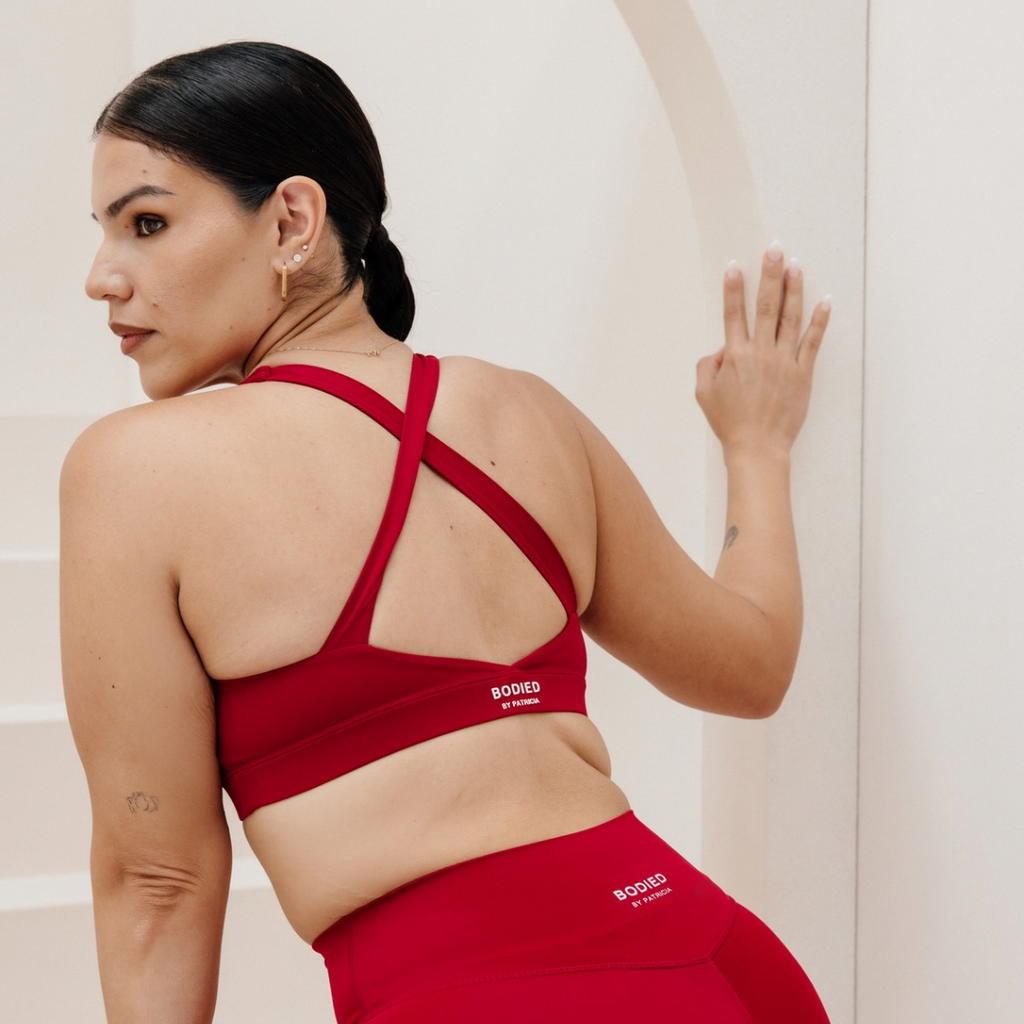Sculpt Seamless Bra- Ruby Red