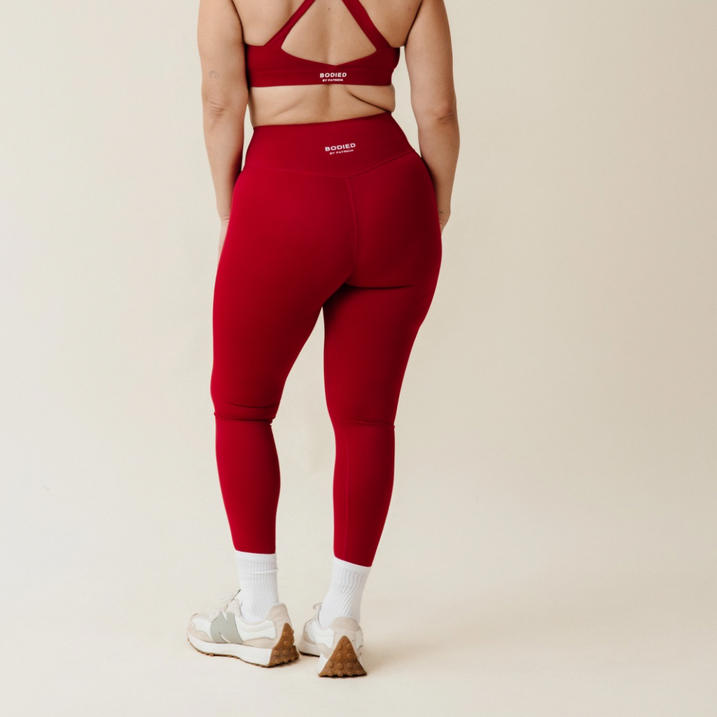 Sculpt Seamless Leggings - Ruby Red